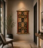 Kuba Totem Textile Wall Hanging – African Tribal Art Décor