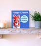 Funny Numbat Christmas Card - Cheeky Animal Xmas Card for Friend - Folksy