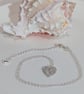 Fine Silver Heart Pendant  - Image 1