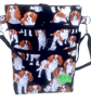 Dog walking bag, crossbody bag, King Charles Spaniels - Image 1