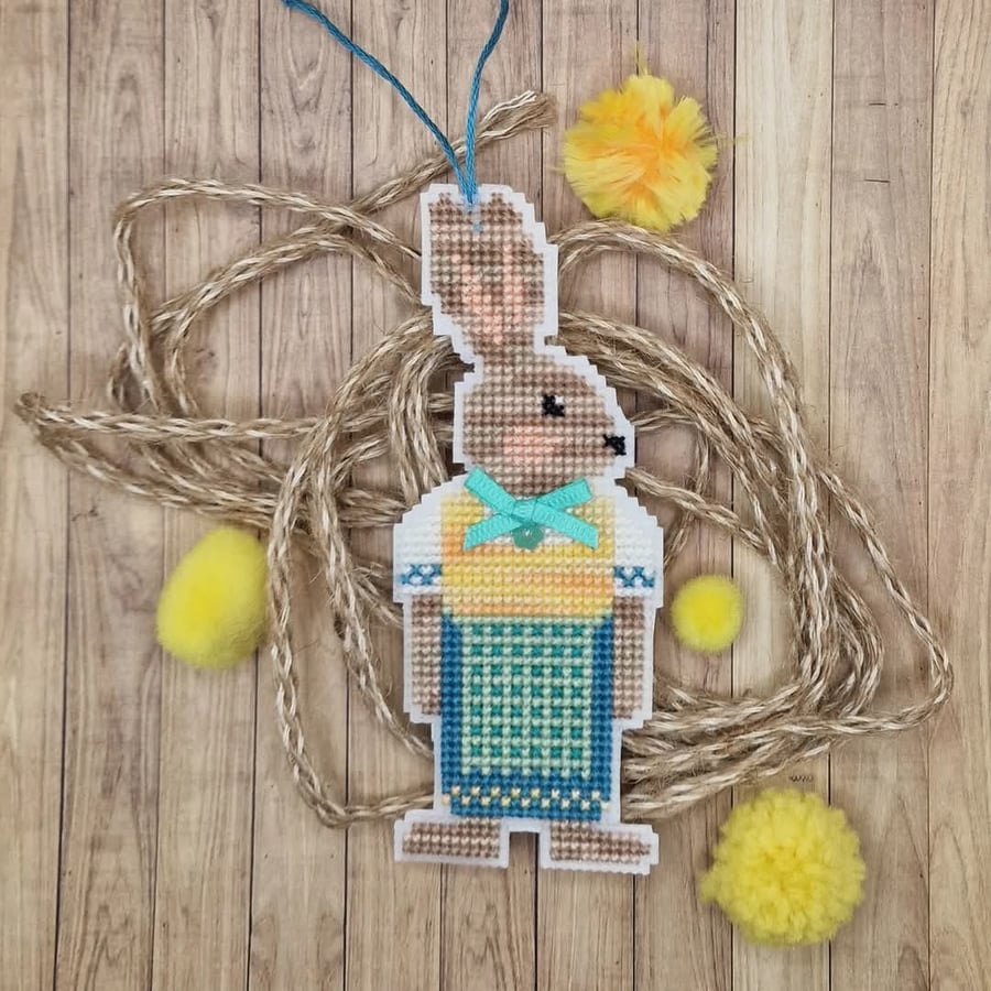  Easter Rabbit  Hanging Ornament - pick your own colours