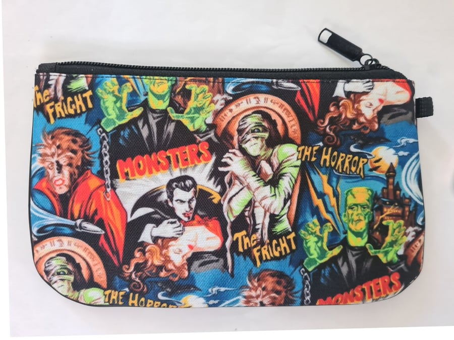 Horror Movie Poster Purse - Bag Ethical Phone Case - Zombie Mummy Vampire 