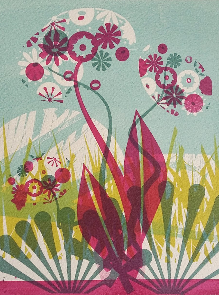 Mountain Range - Screen Print