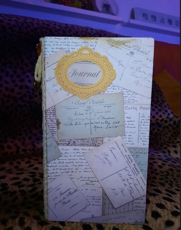 Postcard Inspired Journal