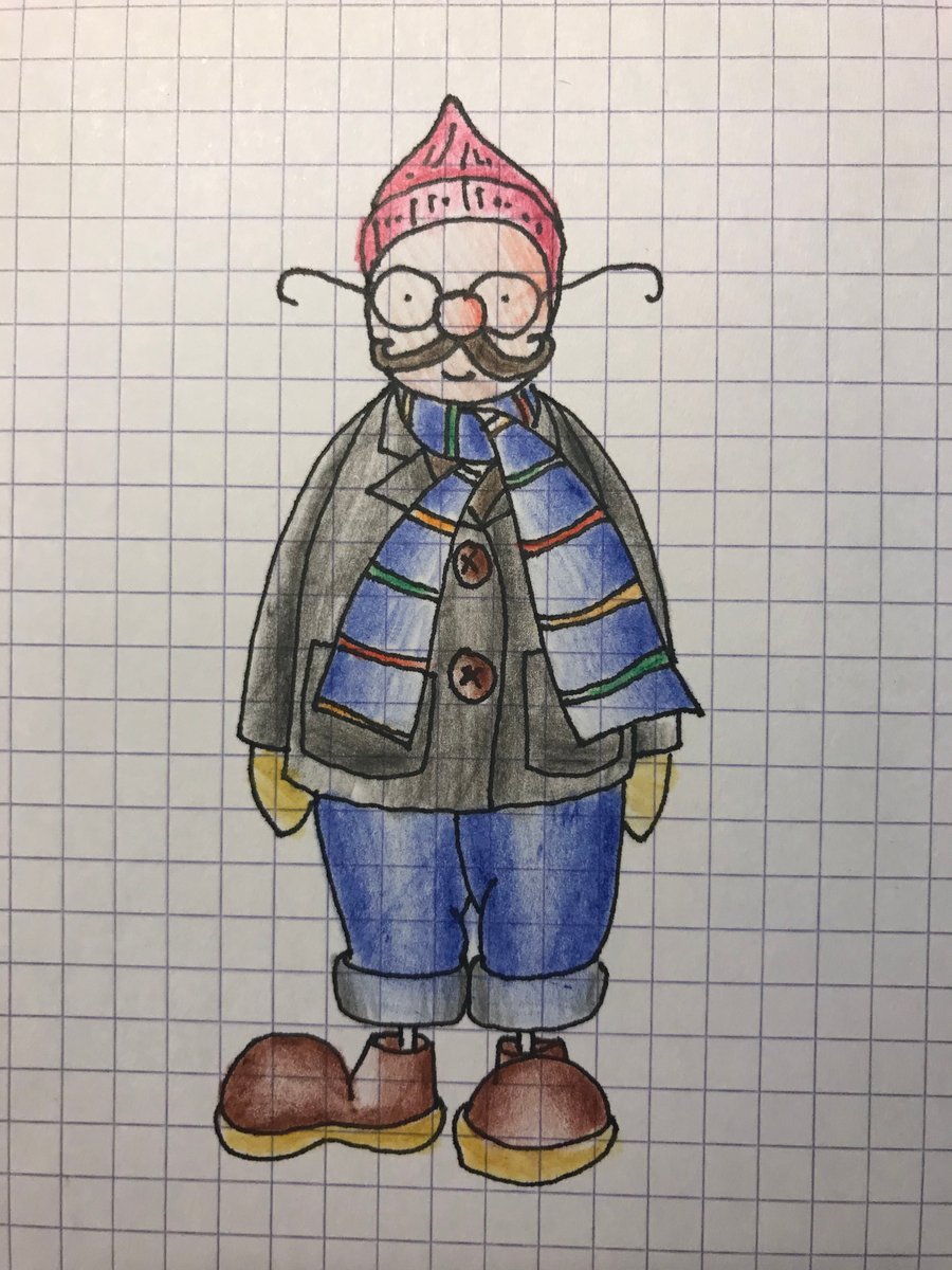 (LM10) Hand drawn artwork: little man 10