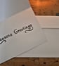 Hand printed Robin Christmas card - Image 4