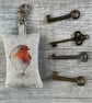  Robin Keyring Key Fob with Lobster Clasp - Image 2