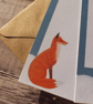 Snowy Fox and Barn Owl Mini Writing Paper Set - Image 3