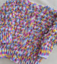 Cotton style babies cardigan in multi colours ,very lightweight 