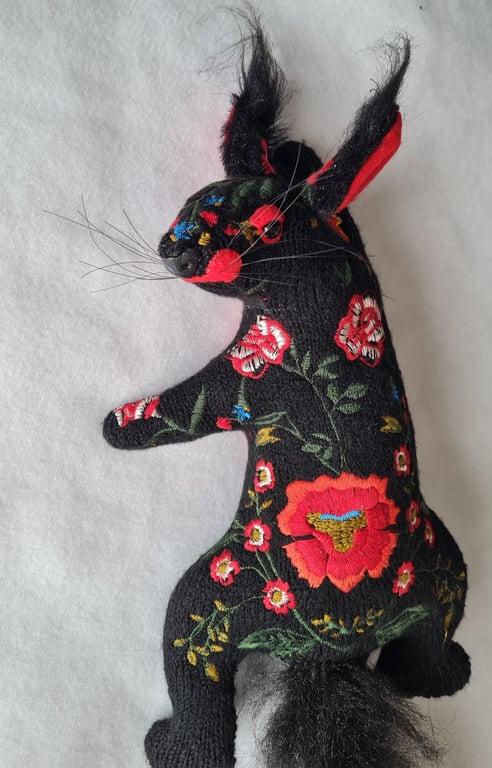  Faux squirrel wall mount - Sasha  squirrel