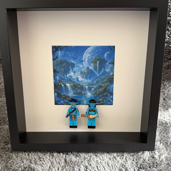Avatar Themed Brick Frame