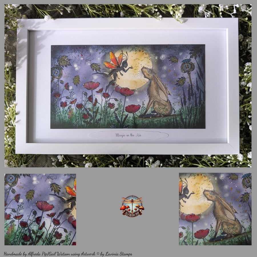 Magic in the Air… (Frame) OOAK 
