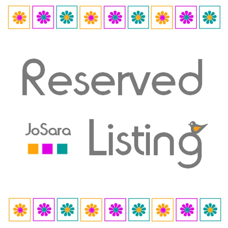 Reserved Listing for Annabel