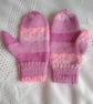 Adult's Knitted Mittens, Adult's Mittens, Gift for Her, Womens Gloves, Mittens - Image 6