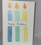 Candle birthday cards