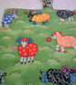 Multi coloured sheep fabric bag - Image 2