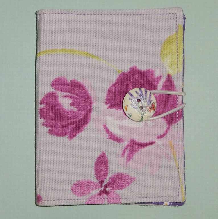 Needle case - Purple floral