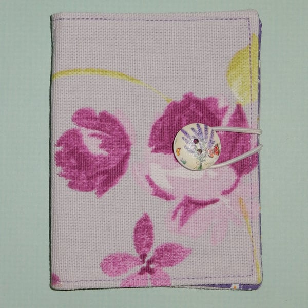 Needle case - Purple floral