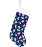 Handmade Christmas Stocking Polar Bear Design, Eco-Friendly-CST002