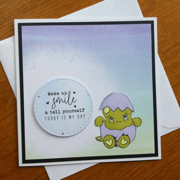 Dinosaur Card - Today is Your Day
