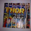 Thor Comic Book Peg Magnets Magnetic Fridge Geek Gift