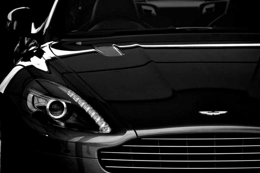 Aston Martin Sports Motor Car Photograph Print