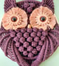 Brown Macrame Owl Wall Hanging - Handmade Boho Wall Decor. - Image 4