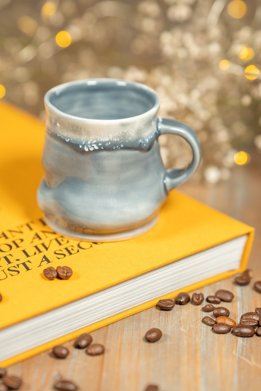 Coffee Tea mug,Ergonomic Design, Handmade ceramics by Marcel