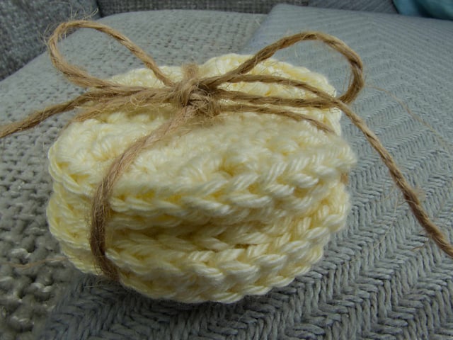 Reusable Cotton Pads- Yellow