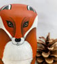 Fox set of 5 nesting dolls - Image 5