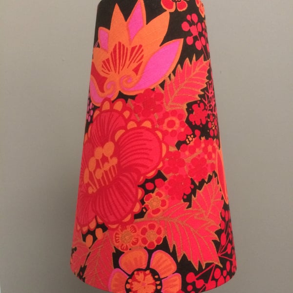 Pink POMPEJA Boras Marta-Lena Bjerhagen Vintage Fabric Lampshade option 
