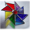 Colour Wheel Suncatcher Stained Glass Rainbow