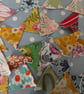  Mini Cotton Fabric Bunting 