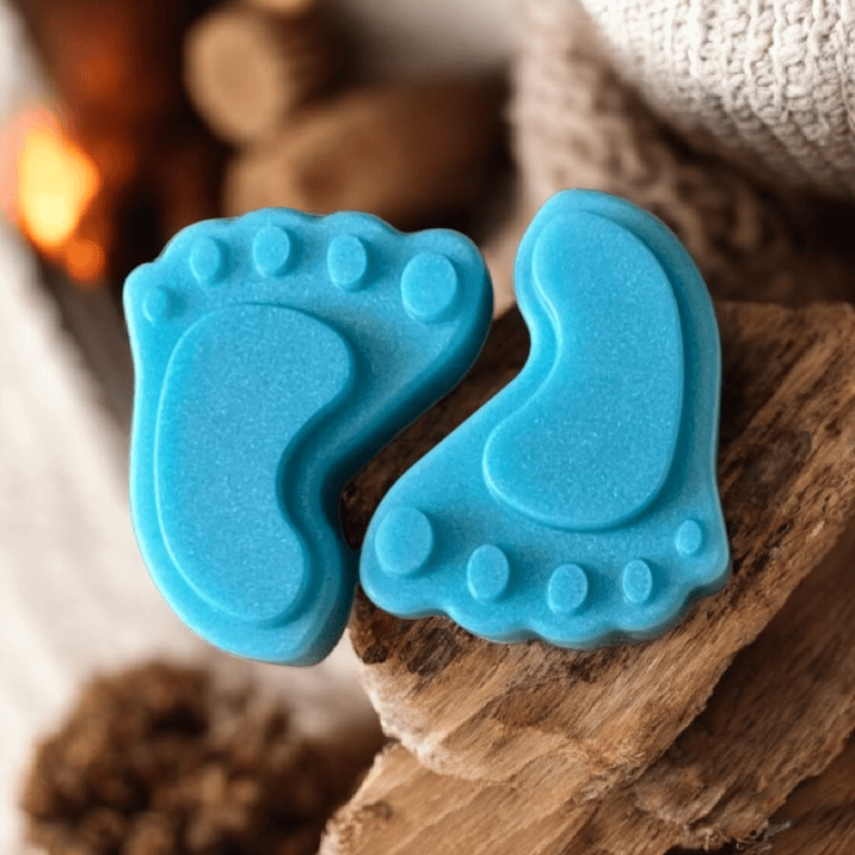 Baby feet wax melts Handmade
