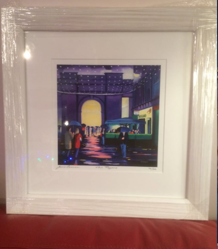 Framed Rogano limited edition giclee print (free UK Postage)