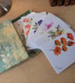 Boxed Set of 6 Original Hand Painted Notecards from Gweddus Art