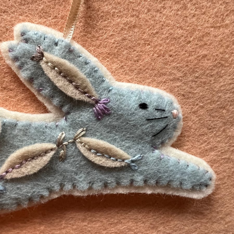 Blue Eco Friendly Easter decoration 