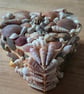 Heart shaped large shell box - Image 1