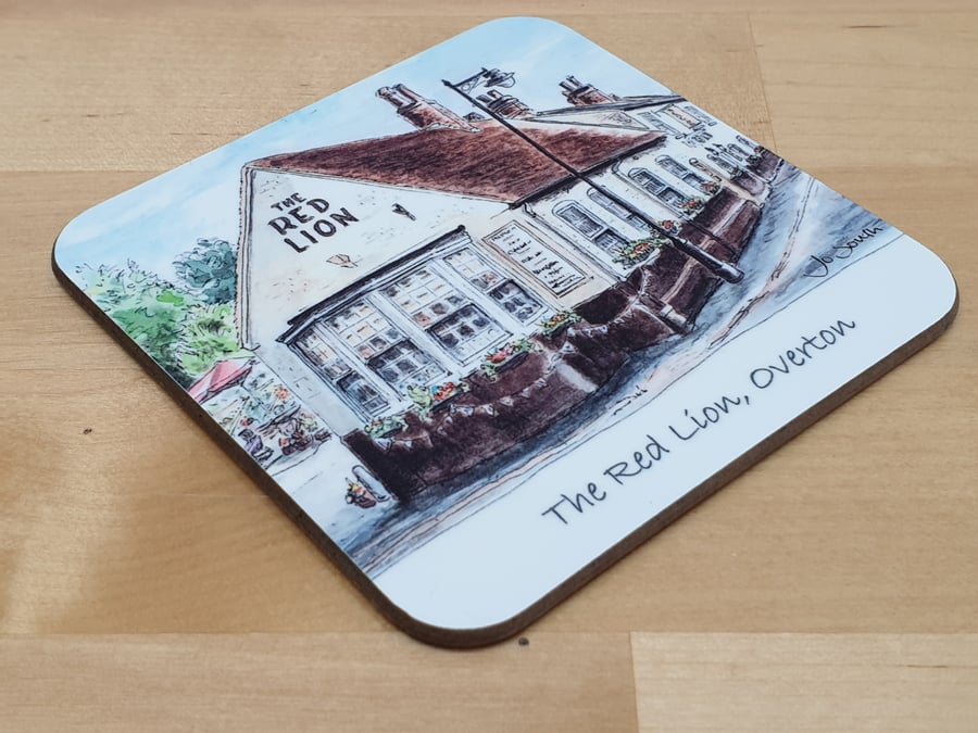 The Red Lion Pub Coaster