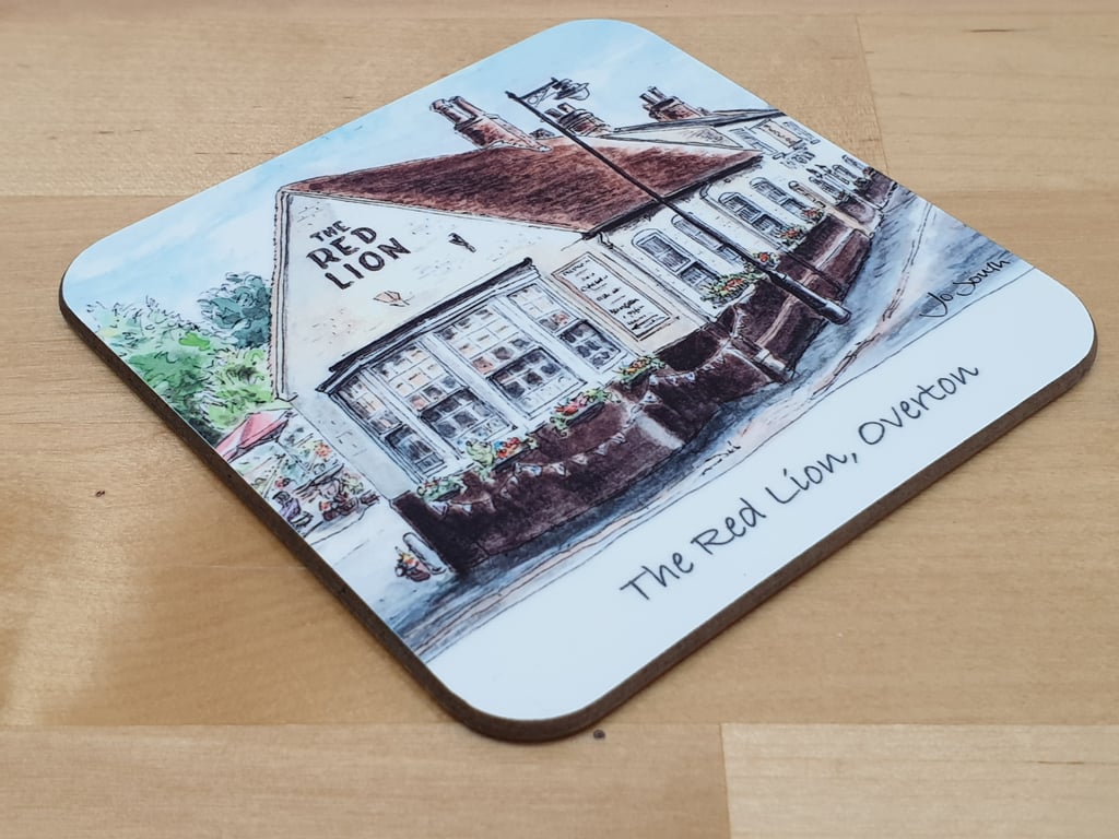 The Red Lion Pub Coaster