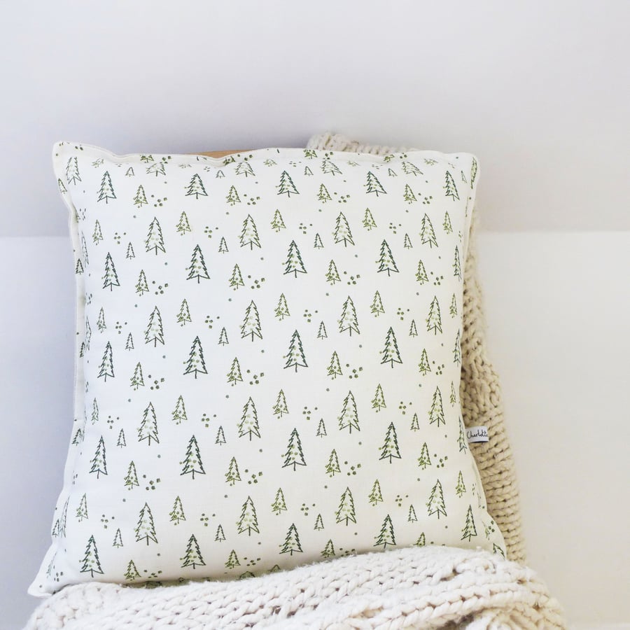 Forest Linen Cushion