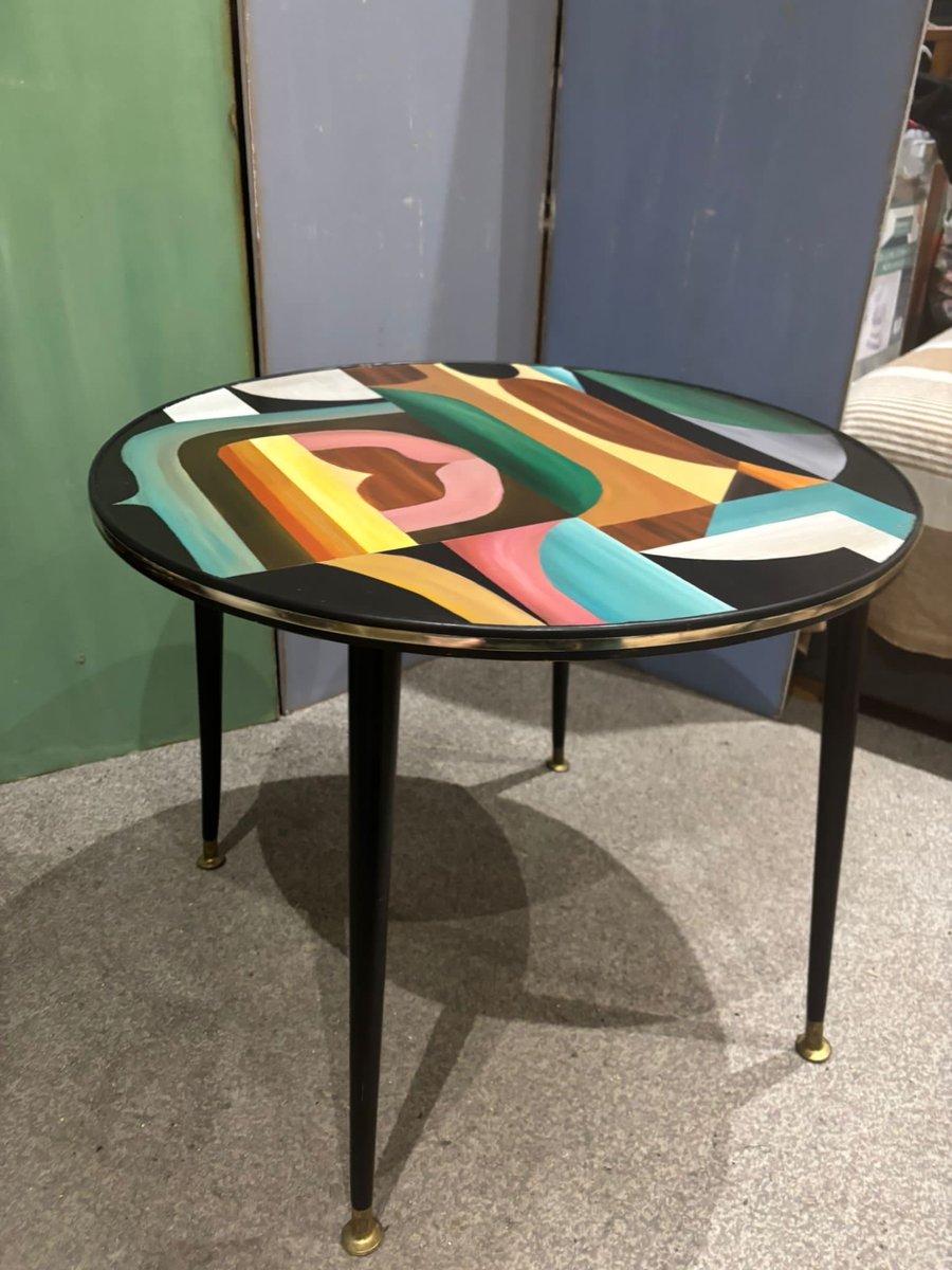 Reclaimed retro coffee table 