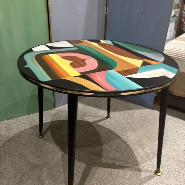 Reclaimed retro coffee table 