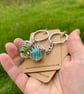 Green Cat's Eye Marble Keyring: Teacher Appreciation Gift, New Home Keepsake - Image 5