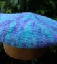 Hand-made beret made with ethical wool from rescued sheep  - Image 2