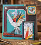 "No.1 Dad" Tool-Themed Father's Day or Birthday card. DIY Craftsman Card.