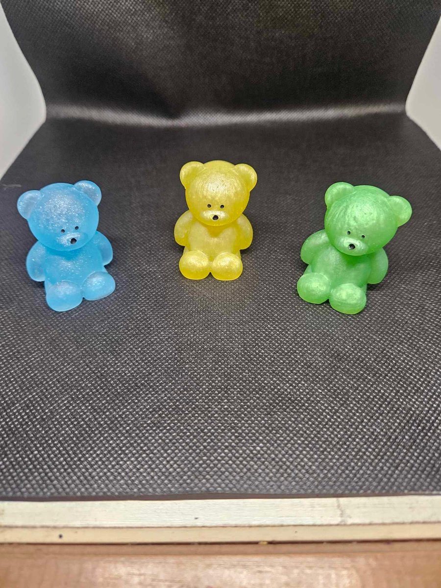 Handmade Resin Teddy Bears