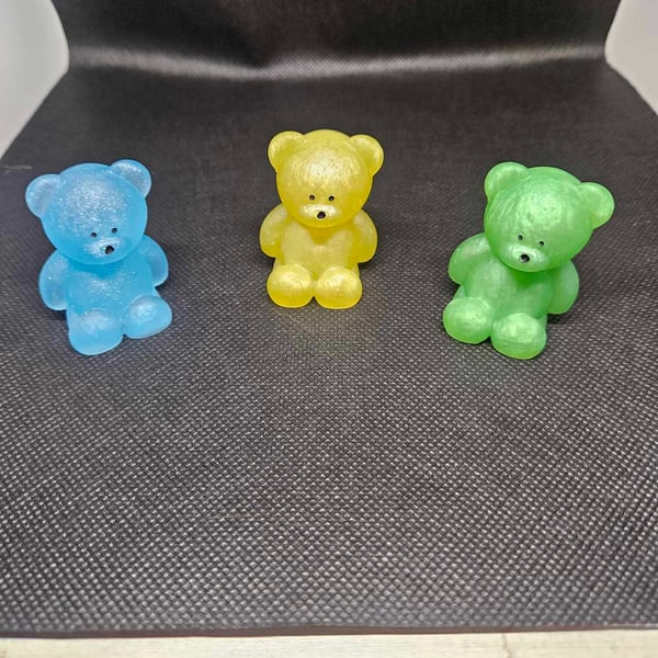 Handmade Resin Teddy Bears