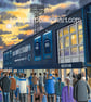 Hartlepool. Framed & Unframed Art Print Utd United Football Club FC Stadium Gift - Image 2