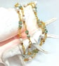 Pearl & Horseshoe Crab Shell Necklace - Image 4